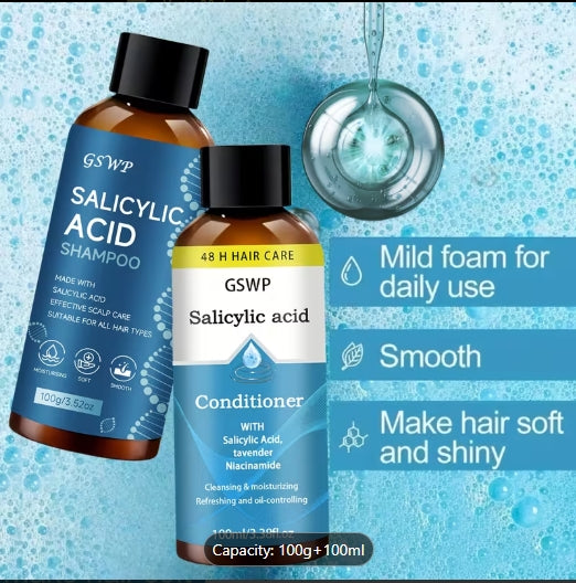 Salicyclic Shampoo and Conditioner