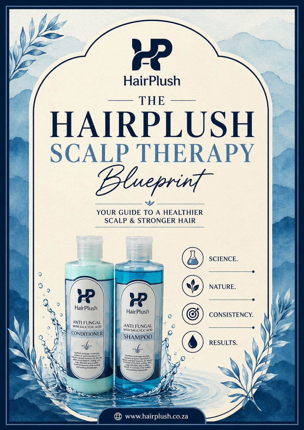 HairPlush Heathy Scalp Blueprint (R199 or FREE with every scalp rescue duo)
